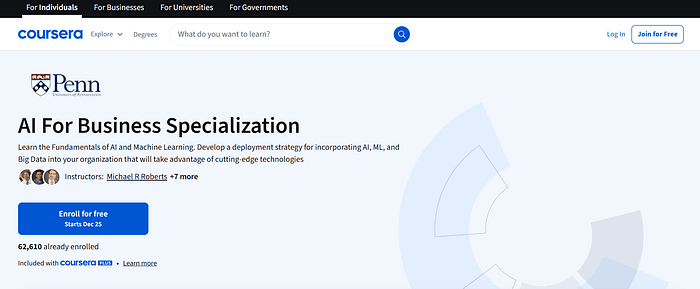 宾夕法尼亚大学的商业人工智能