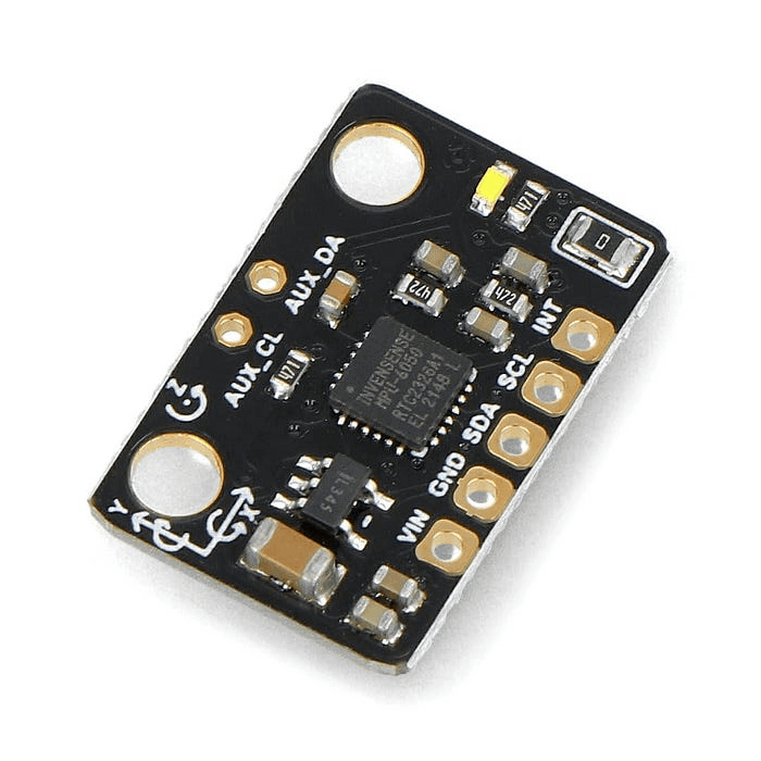 DFRobot MPU-6050 三轴加速度计和 I2C 陀螺仪传感器模块，用于无人机系统的惯性测量